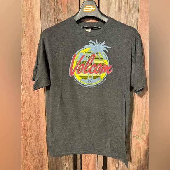 Volcom GUC Mens Medium Gray T-Shirt - Picture 1 of 7
